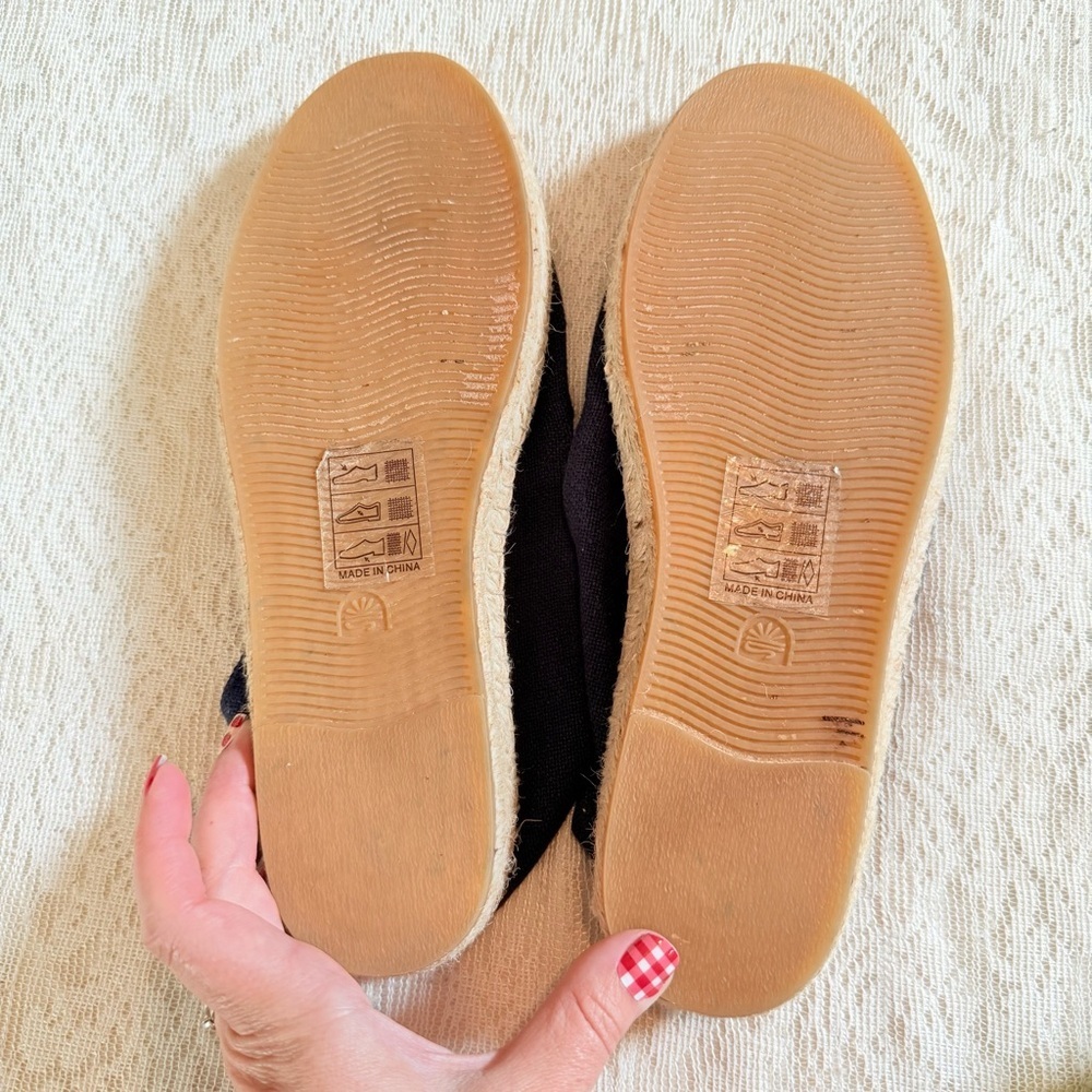 Soludos embroidered sun espadrille slip ons - Picture 7 of 9